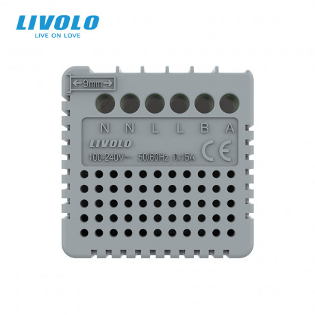 Модуль управления кондиционером Livolo белый (VL-FCA-2WPS72)