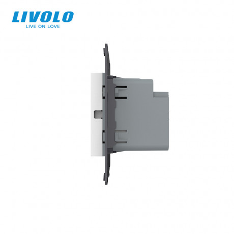 Механизм сенсорный радиоуправляемый выключатель Sense 2 сенсора Livolo белый (782100211)
